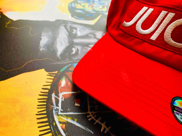 JUICE Dad Hat Red