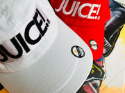 JUICE Dad Hat White